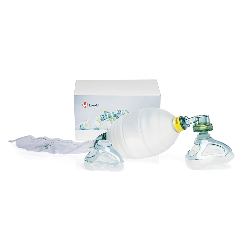 Laerdal Adult Resuscitator Bag, Complete in Box