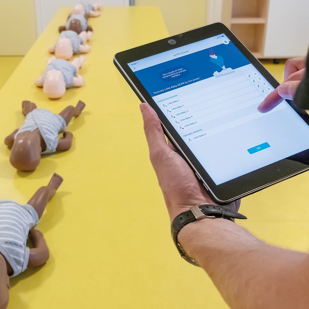 Laerdal Little Baby QCPR m. mørk hud (1.gen)