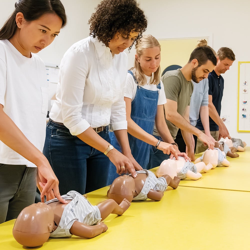 Laerdal Little Baby QCPR m. mørk hud (1.gen)