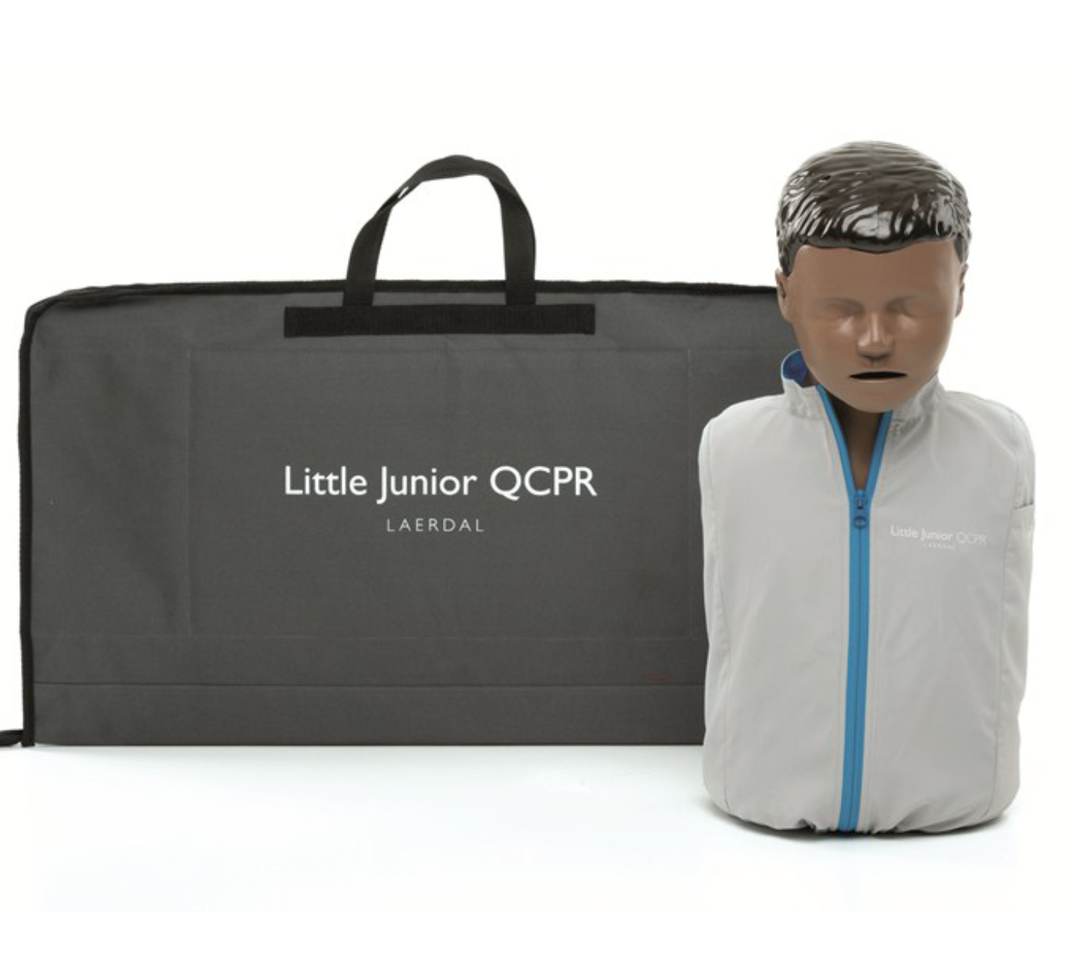 Laerdal Little Junior QCPR m. mørk hud - 4 stk
