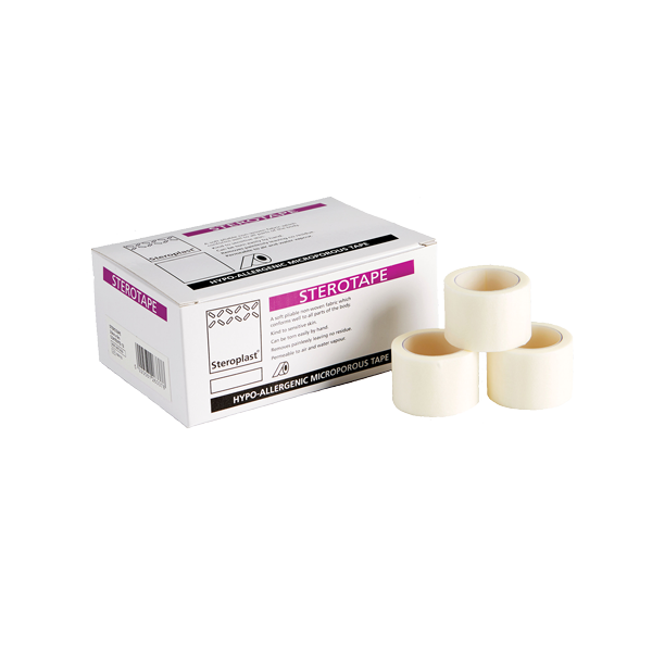 Steroplast Surgical Tape, 2.5cm x 10m, individual pieces