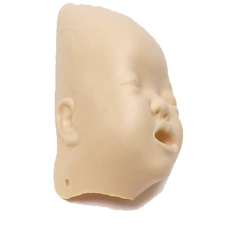 Laerdal Faces for Little Baby/Baby Anne, light skin tone, 6 pieces